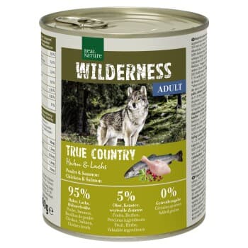 REAL NATURE WILDERNESS Adult True Country Huhn & Lachs 6x800 g