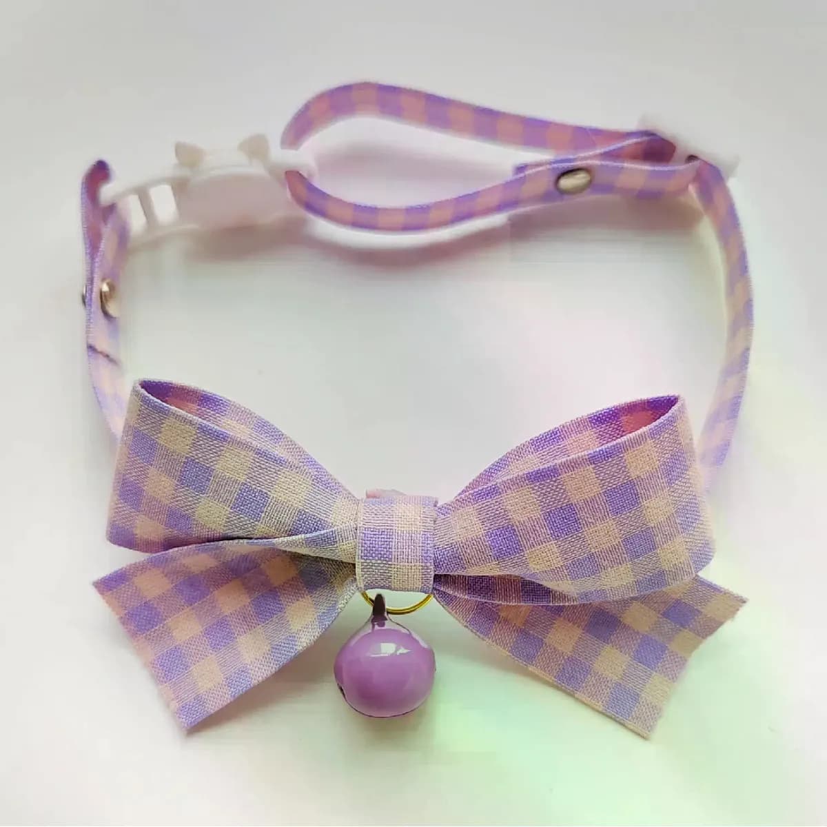Collier pour animaux de compagnie, boucle réglable, collier populaire pour petit chat, motif imprimé, collier décoratif en forme de cœur, fournitures pour animaux de compagnie~00671