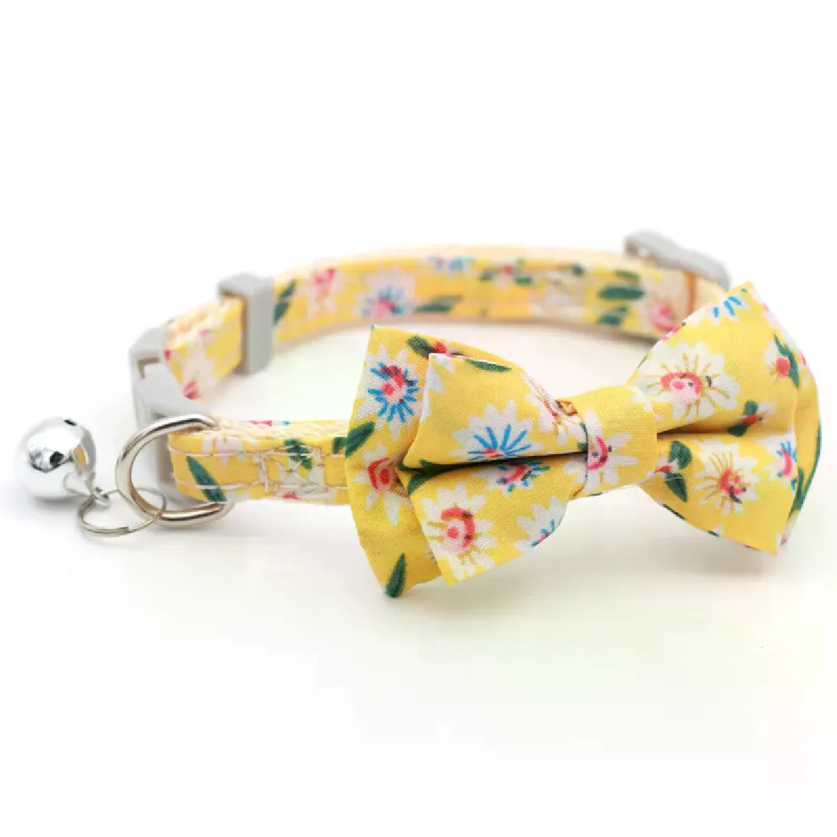 Collier mignon pour chaton, petit chiot, chat, chien, nœud papillon, collier avec clochette pour chien, chat, chihuahua, fournitures pour animaux de compagnie~01336